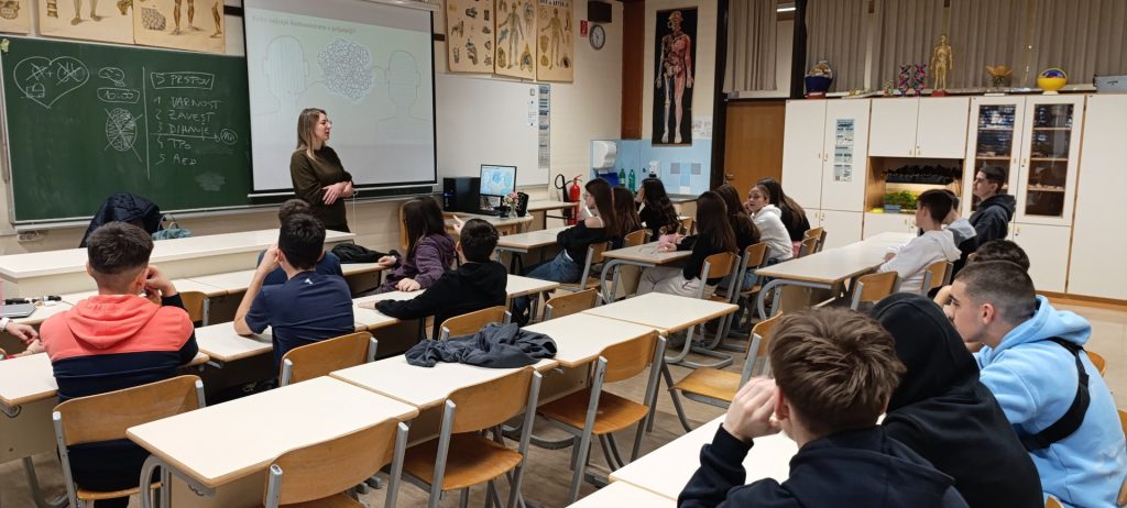 predavanje v razredu