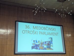 36. medobčinski otroški parlament